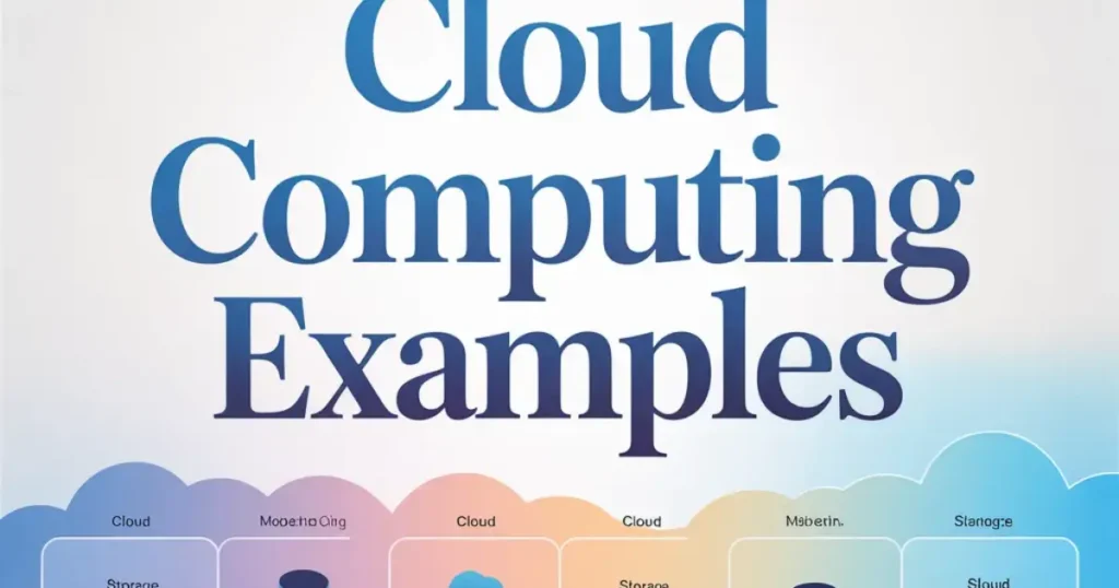cloud computing examples